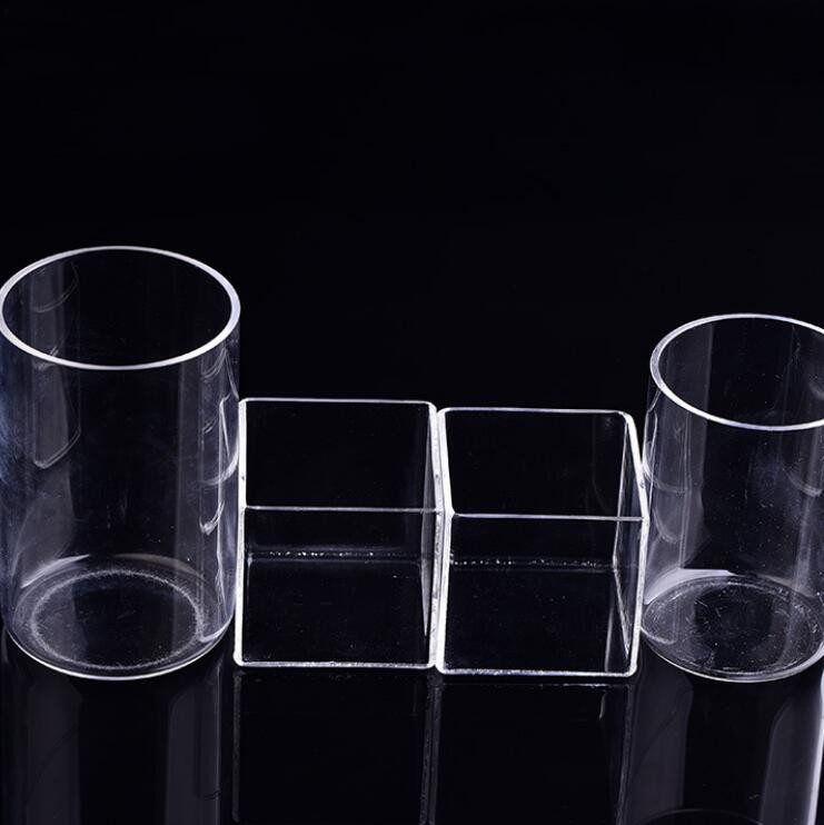 Прозрачен кварцов резервоар за почистване